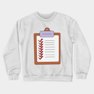 Medical Clipboard Crewneck Sweatshirt